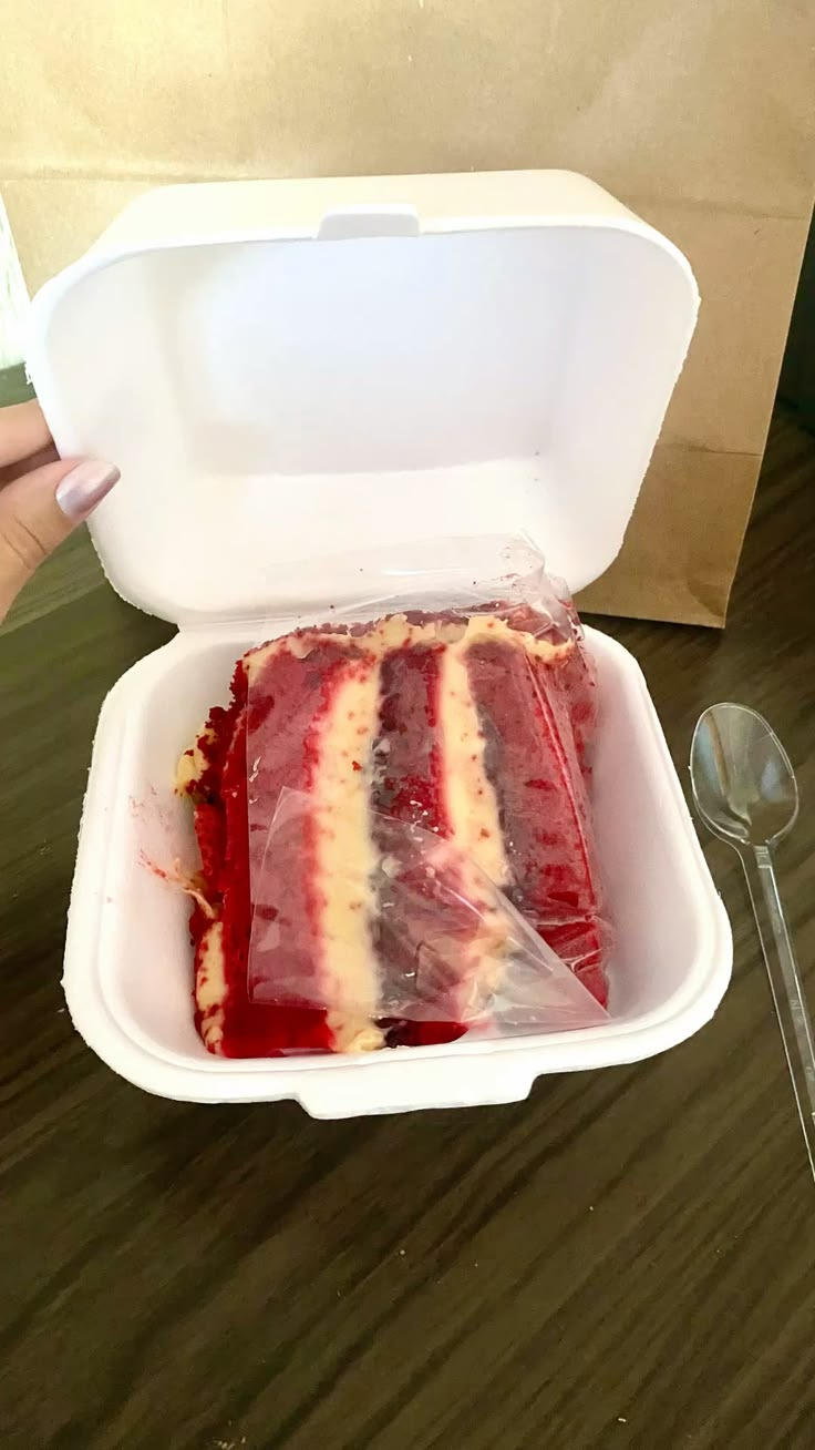 Foto do pedido de red velvet da cliente Camila